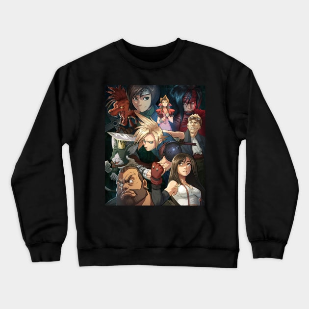 It Is My Fantasy World Crewneck Sweatshirt by SkyfrNight